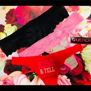 Victoria’s Secret ❤️ bundle of three panties!